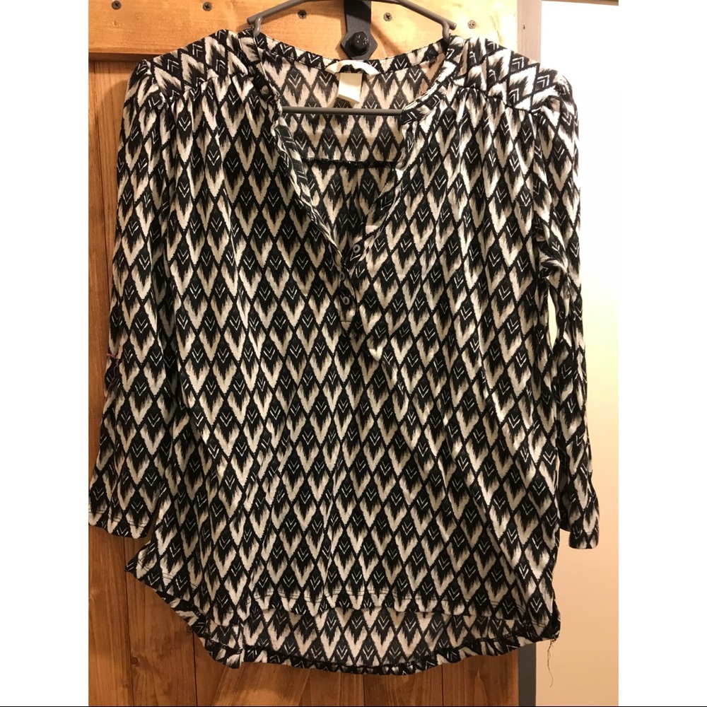 H&M quarter sleeve top